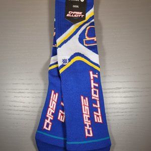 Stance NASCAR Chase Elliott #9 Crew Height Socks Men's Size Medium (6-8.5) Blue